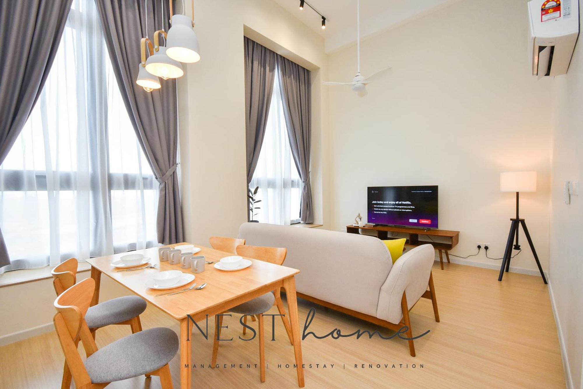 Sunway Grid Loft Suite By Nest Home【Olympic Size Pool】 Kampong Pendas Extérieur photo